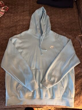 Nike Light Blue Hoodie